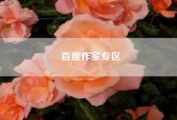 百度作家专区