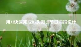 用AI快速完成H5头图、节日海报设计