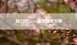 磁力吧Ciliba最佳搜索引擎