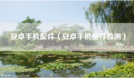 安卓手机配件（安卓手机配件检测）