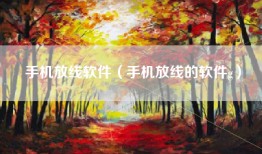 手机放线软件（手机放线的软件g）