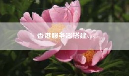香港服务器搭建vps