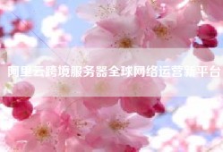 阿里云跨境服务器全球网络运营新平台