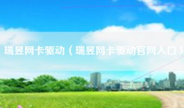 瑞昱网卡驱动（瑞昱网卡驱动官网入口）