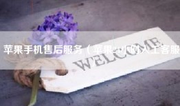 苹果手机售后服务（苹果24小时人工客服）