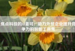 焦点科技的AI麦可：助力外贸企业提升竞争力的智能工具集