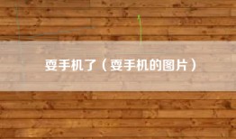 耍手机了（耍手机的图片）