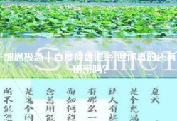 细思极恐｜百度网盘泄密 但你真的还有秘密吗？