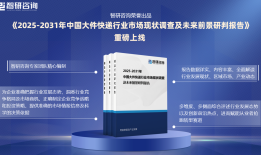 中国大件快递行业政策梳理、市场现状及发展前景分析报告（2025版）