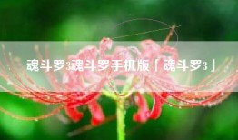 魂斗罗3魂斗罗手机版「魂斗罗3」