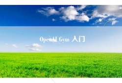 OpenAI Gym 入门