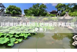 远程操控手机软件（远程操控手机软件app免费）