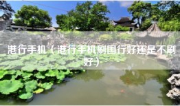 港行手机（港行手机刷国行好还是不刷好）
