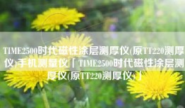 TIME2500时代磁性涂层测厚仪(原TT220测厚仪)手机测量仪「TIME2500时代磁性涂层测厚仪(原TT220测厚仪)」