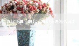 收起手机（收起手机用英语怎么说）