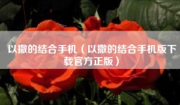 以撒的结合手机（以撒的结合手机版下载官方正版）