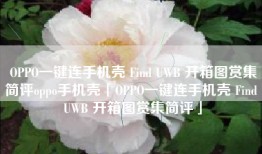 OPPO一键连手机壳 Find UWB 开箱图赏集简评oppo手机壳「OPPO一键连手机壳 Find UWB 开箱图赏集简评」