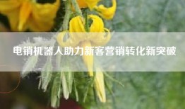 电销机器人助力新客营销转化新突破
