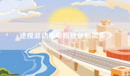 途观混动版电瓶质保期限多少