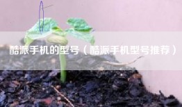 酷派手机的型号（酷派手机型号推荐）
