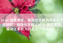 LG G6 前景堪忧，模块化手机为何走入了死胡同？模块化手机「LG G6 前景堪忧，模块化手机为何走入了死胡同？」