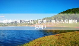 酷驰手机怎么样（酷驰手机怎么样值得买吗）