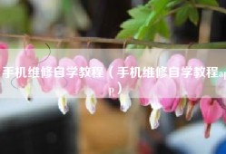 手机维修自学教程（手机维修自学教程app）