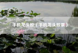 手机龙头股（手机龙头股票）
