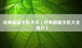 经典翻盖手机大全（经典翻盖手机大全图片）