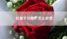 巨量千川推广怎么收费