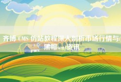 齐博 CMS 仿站教程深入剖析市场行情与(黑帽seo)资讯