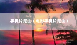 手机片尾曲（电影手机片尾曲）