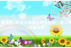 魂斗罗4 双重灵魂魂斗罗手机版「魂斗罗4 双重灵魂」