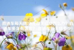 直通车每天烧200元却无成交怎么办？直通车多久有效果？(直通车每天烧多少)