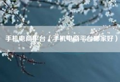 手机电商平台（手机电商平台哪家好）