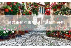 追寻未知的脚步-从“未知”开始