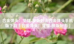 合金弹头：觉醒-横版射击合金弹头手机版下载「合金弹头：觉醒-横版射击」