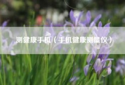 测健康手机（手机健康测量仪）