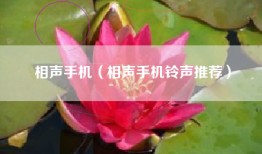 相声手机（相声手机铃声推荐）