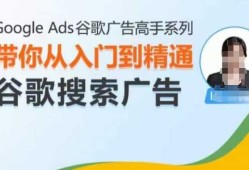 Google Ads谷歌平台广告高手：从入门到精通谷歌搜索广告的完整课程！