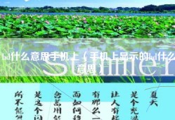 hd什么意思手机上（手机上显示的hd什么意思）