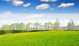 OPPO Reno 3oppo手机最新款是什么型号「OPPO Reno 3」