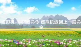 虚拟机echo回显命令 虚拟机返回上一层命令
