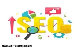怎么做网站SEO用户需求分析