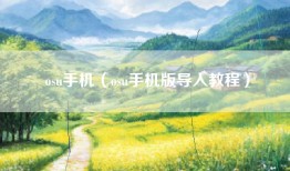 osu手机（osu手机版导入教程）