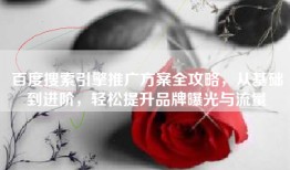 百度搜索引擎推广方案全攻略，从基础到进阶，轻松提升品牌曝光与流量