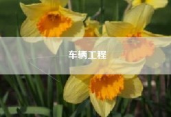 车辆工程
