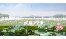 音频转换器(Freemake Audio Converter)  v1.1.0.73免费中文版