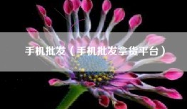 手机批发（手机批发拿货平台）