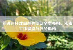 前进区住建局领导团队全新亮相，未来工作展望与任务揭秘